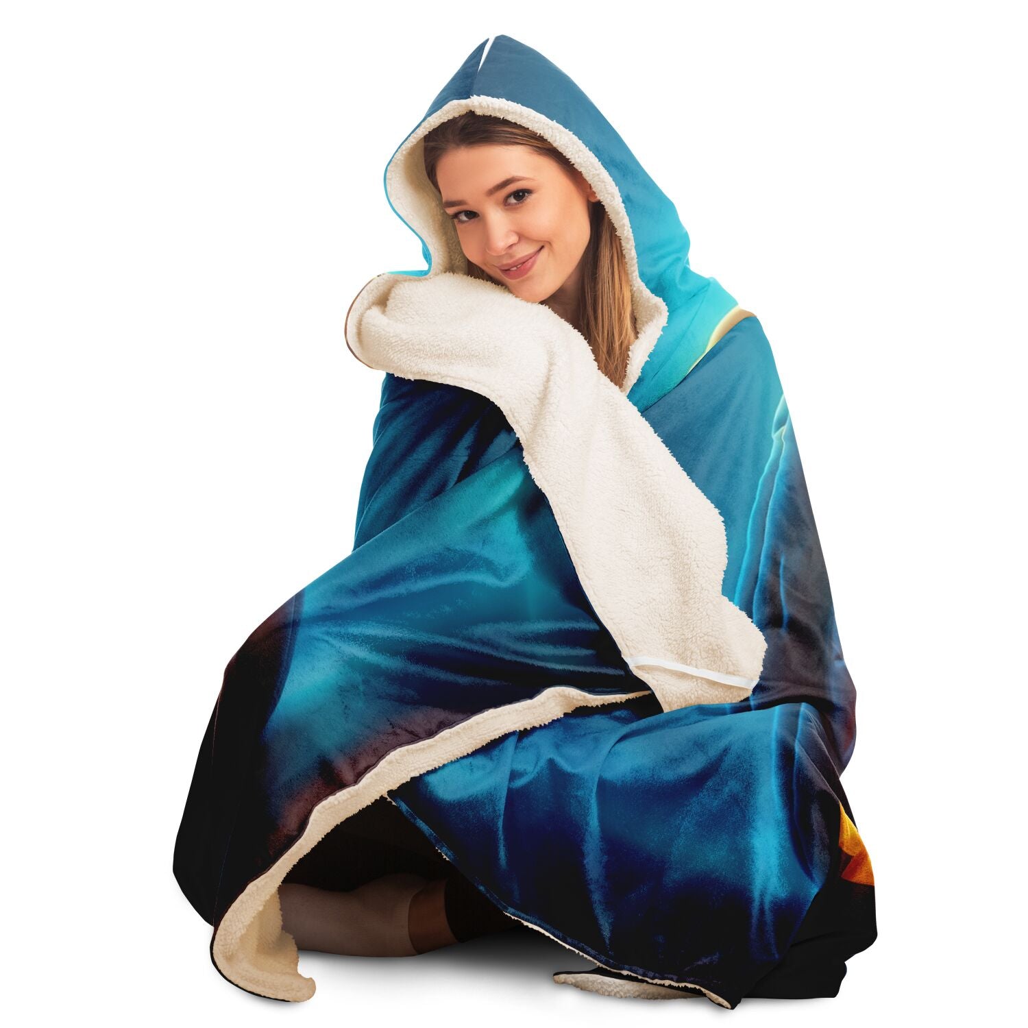 Halloween Hooded Blanket, Mystical Pumpkin Halloween Blanket - Mardonyx Blanket