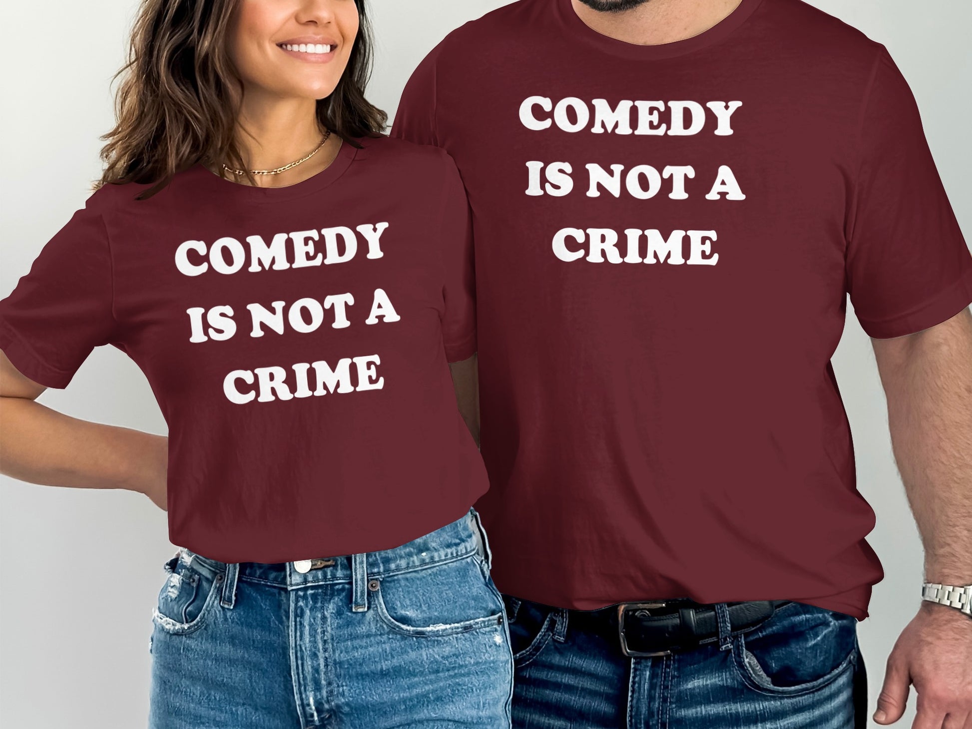Comedy Is Not A Crime Statement T-Shirt product