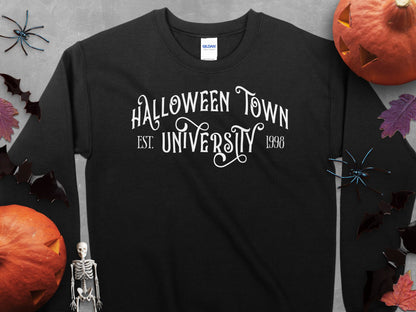 Halloween Town University Sweatshirt, Halloween Sweatshirt, Halloween Disney Shirt, Mickey Halloween Shirt - Mardonyx Sweatshirt