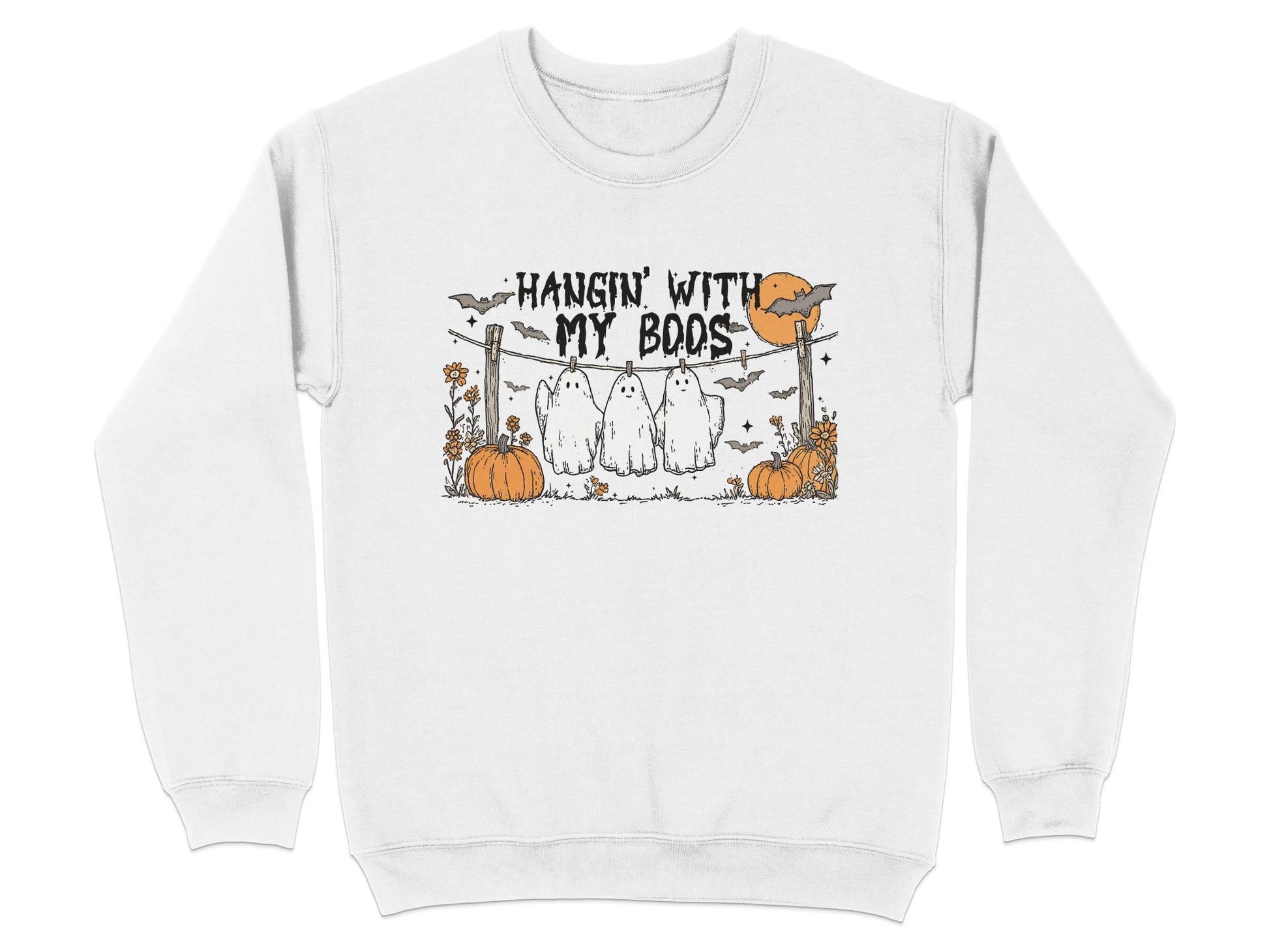 Hangin With My Boos Halloween Sweatshirt product type