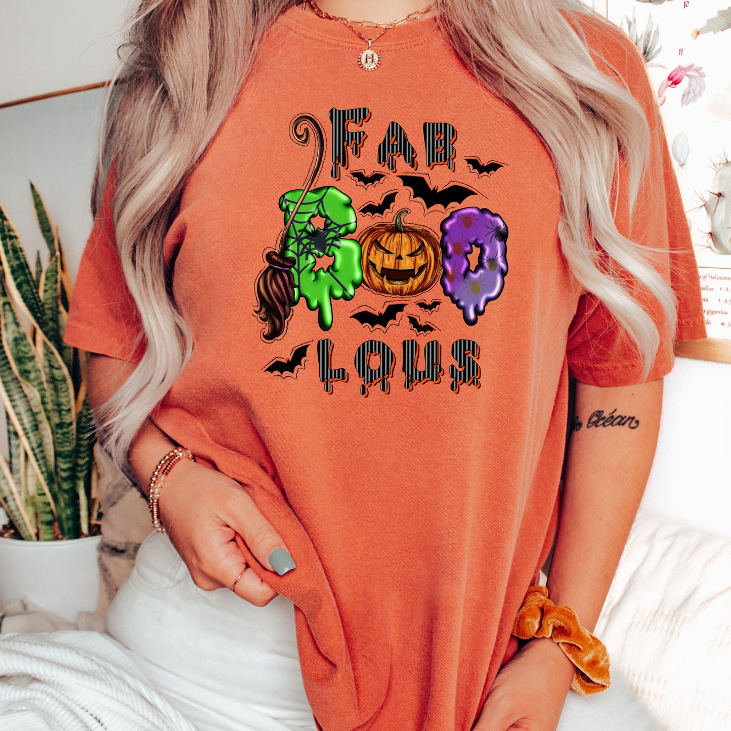 Women's Fab Boo Lous Halloween T-Shirt