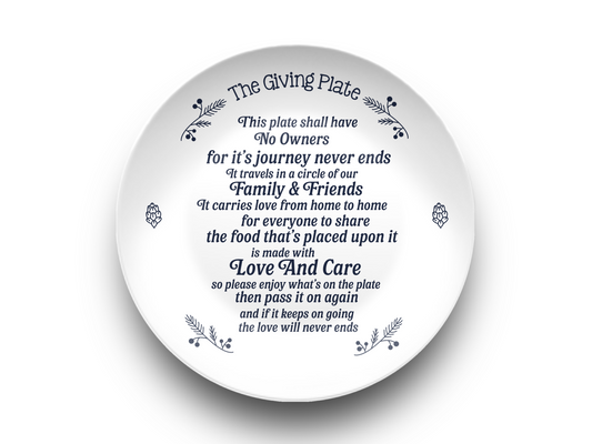 The Giving Plate, Housewarming Gift, Hostess Gift,
