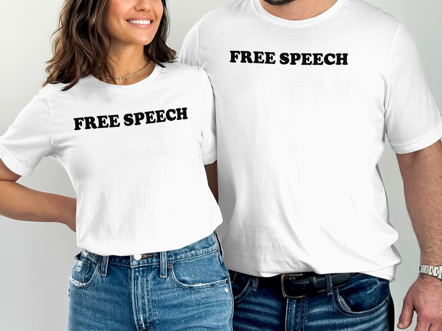 Free Speech Shirt Casual Apparel Unisex Product