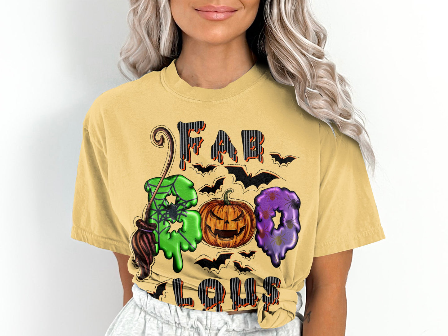 Women's Fab Boo Lous Halloween T-Shirt