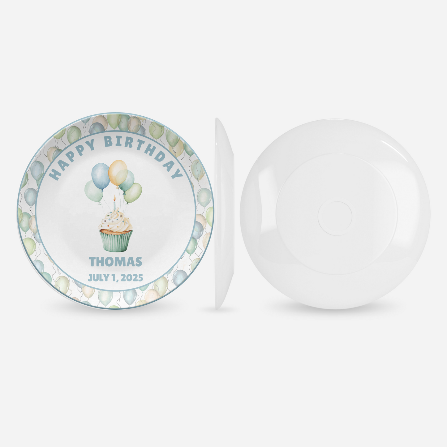 Birthday Plate Personalized - Personalized Birthday Gift - First Birthday Party - Boys Birthday Party - 1st Birthday - Birthday Decorations Kids - Smash Cake Plate