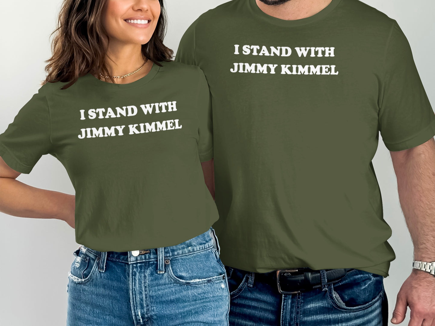 I Stand With Jimmy Kimmel Statement Shirt product
