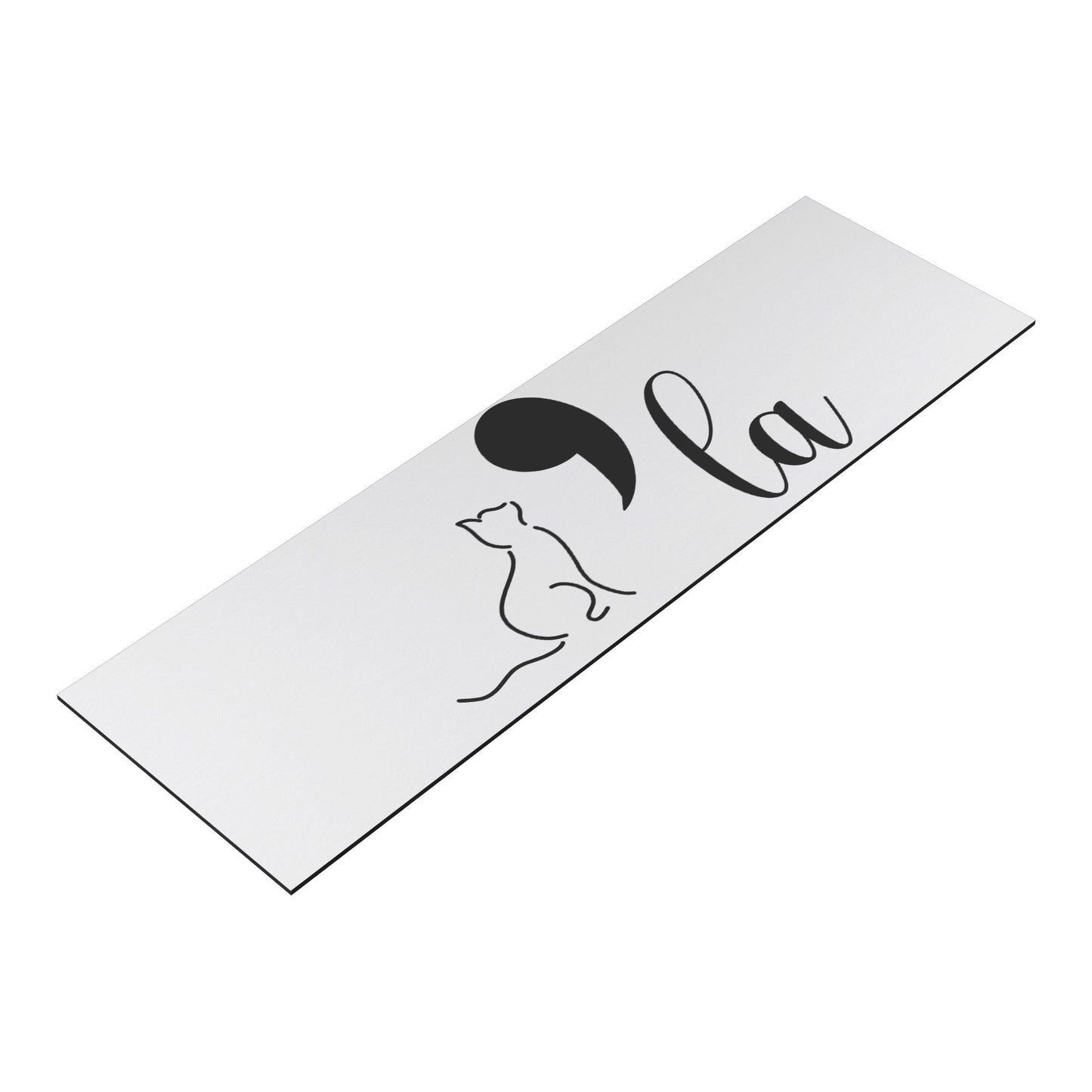 Cat Comma La Kamala Harris Bumper Sticker