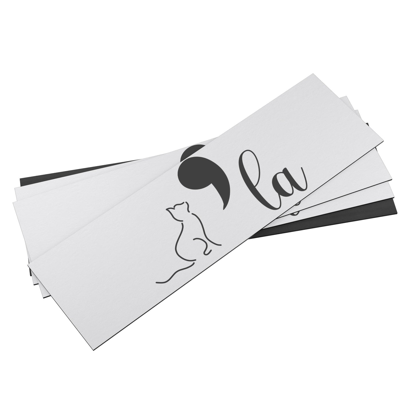 Cat Comma La Kamala Harris Bumper Sticker