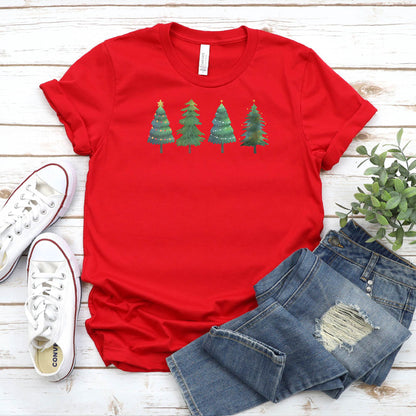 Christmas Trees Shirt, Christmas Shirts for Women, Christmas Tee, Shirts for Christmas, Holiday Tee, Cute Christmas T-Shirt, Holiday Party - Mardonyx T-Shirt