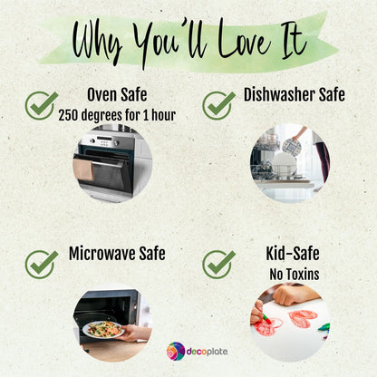 Gluten Free Platter - Unbreakable - Dishwasher Safe