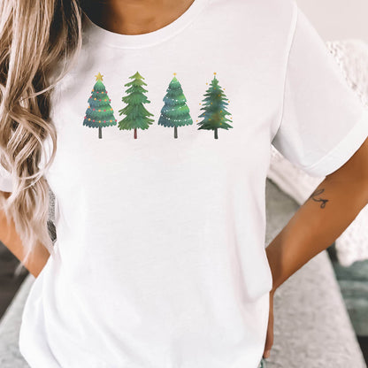 Christmas Trees Shirt, Christmas Shirts for Women, Christmas Tee, Shirts for Christmas, Holiday Tee, Cute Christmas T-Shirt, Holiday Party - Mardonyx T-Shirt