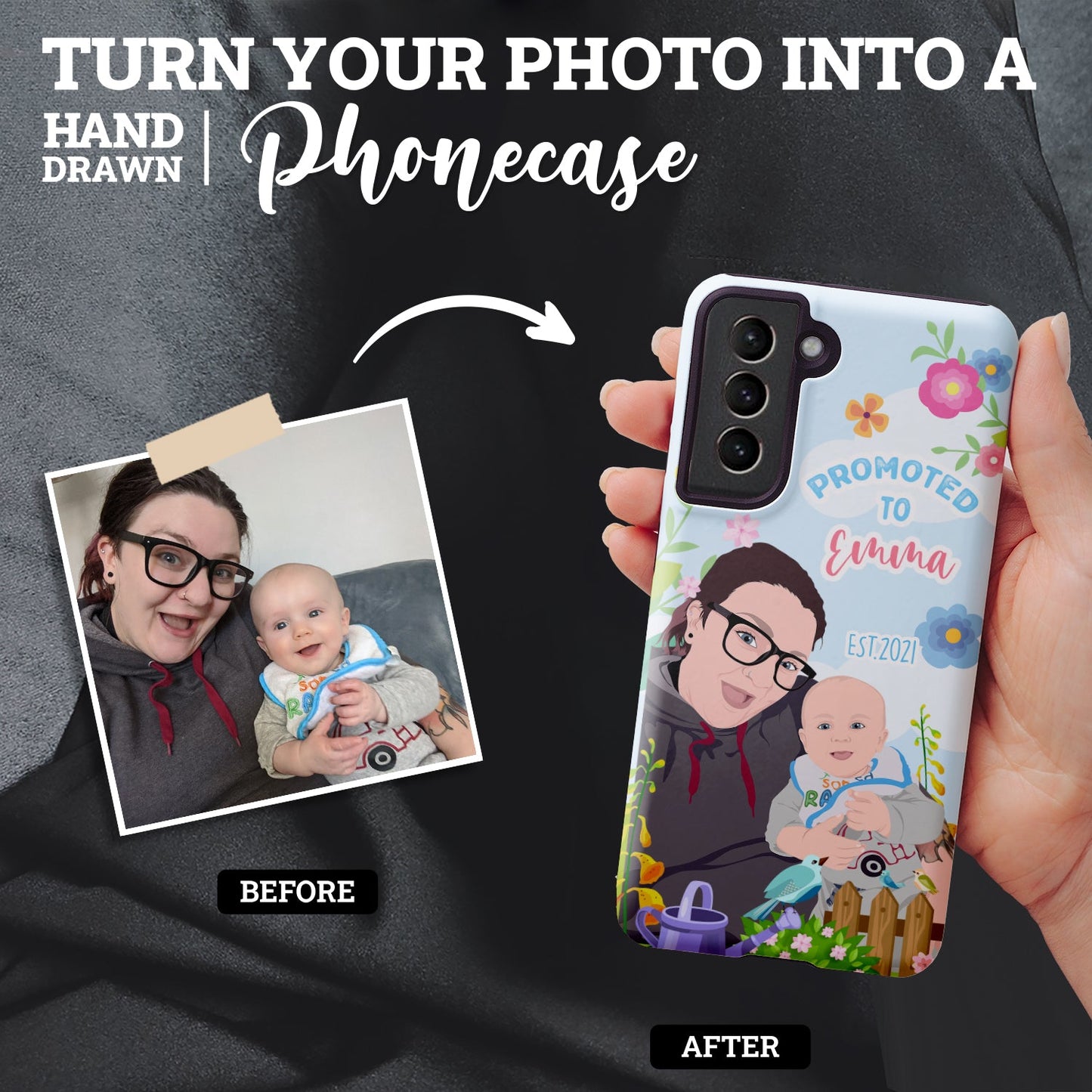 Promoted to Nana Phone Case Personalized