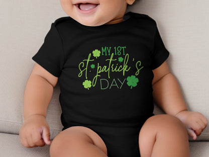 Baby's First St. Patrick's Day Bodysuit - Mardonyx T-Shirt