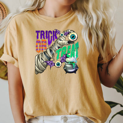 Women's Trick or Treat Halloween T-Shirt