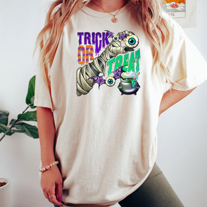 Women's Trick or Treat Halloween T-Shirt