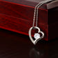 First Mother's Day Gift from Husband, Pendant Necklace Message Card