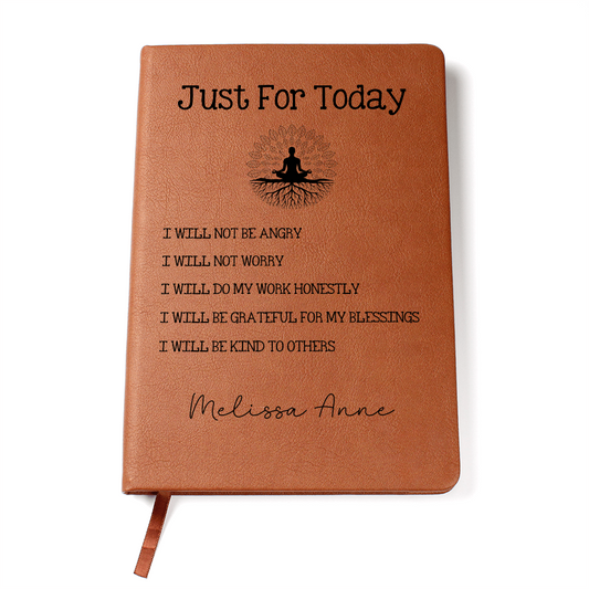 Just For Today Gratitude Journal