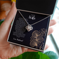Romantic Gifts for Wife - Birthday Gift Ideas for Her - Soulmate Necklace from Husband - To My Wife Jewelry Gift