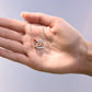 To My Mommy First Mother's Day,  Gift from Baby  Heart Pendant