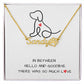 So Much Love Dog Pet Name Grief Necklace