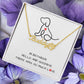 So Much Love Dog Pet Name Grief Necklace