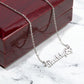 So Much Love Dog Pet Name Grief Necklace