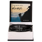 I am Always With You  Matthew 28:20 Men's Cross Bracelet - Vegan Leather Stainless Steel