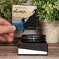 I am Always With You  Matthew 28:20 Men's Cross Bracelet - Vegan Leather Stainless Steel