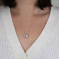 First Mother's Day Gift from Husband, Pendant Necklace Message Card