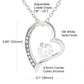 First Mother's Day Gift from Husband, Pendant Necklace Message Card