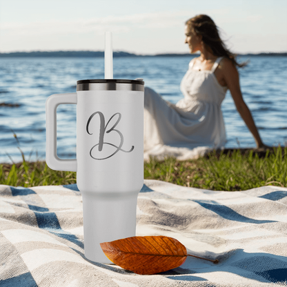 Monogram Insulated Travel Tumbler