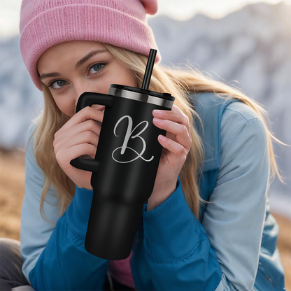 Monogram Insulated Travel Tumbler