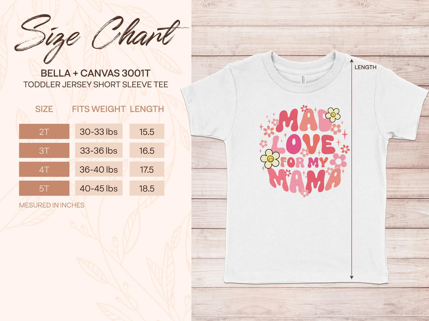 Mad Love for my Mama T-Shirt, Kids Valentines Shirt, Baby Girl Valentines Outfit, Kids Girls Valentine's Day Shirt - Mardonyx T-Shirt