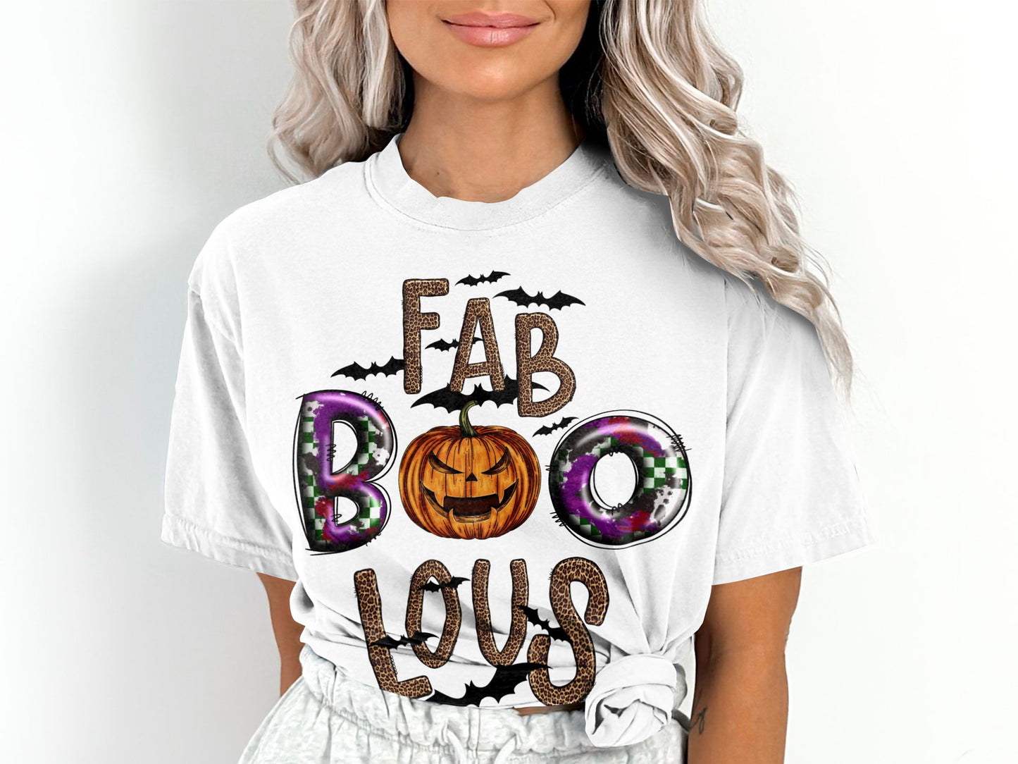 Women's Fab Boo Lous Halloween Shirt