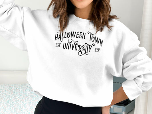 Halloween Town University Sweatshirt, Halloween Sweatshirt, Halloween Disney Shirt, Mickey Halloween Shirt - Mardonyx Sweatshirt