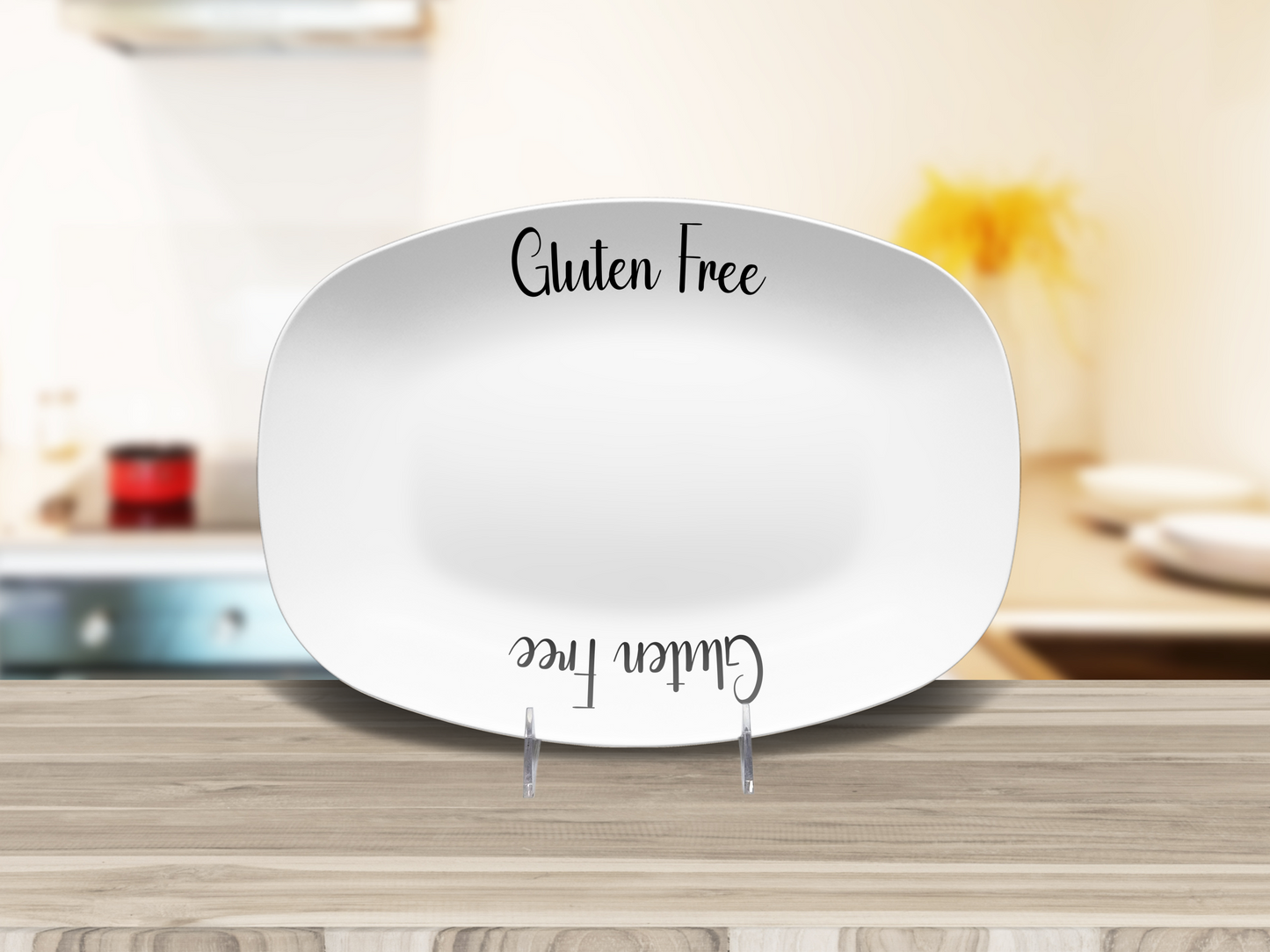 Gluten Free Platter - Unbreakable - Dishwasher Safe