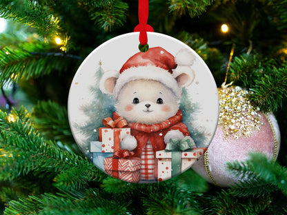 Baby Bear Christmas Ornament - Mardonyx Ornament