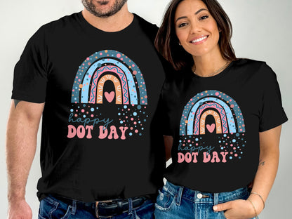 Dot Day Boho Rainbow T-Shirts - Mardonyx T-Shirt