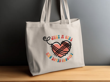 Crocheter Gift, Crocheting Yarn Tote Bag, Project Bag, Gift for Crocheter, Hobby Craft Bag - Mardonyx Bags