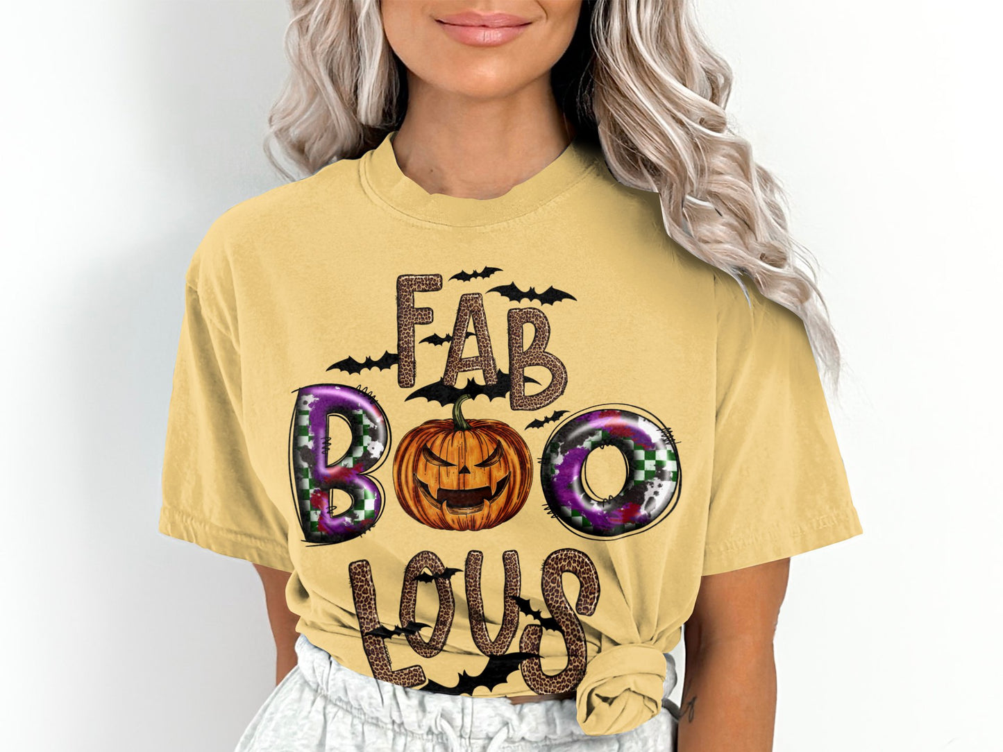 Women's Fab Boo Lous Halloween Shirt