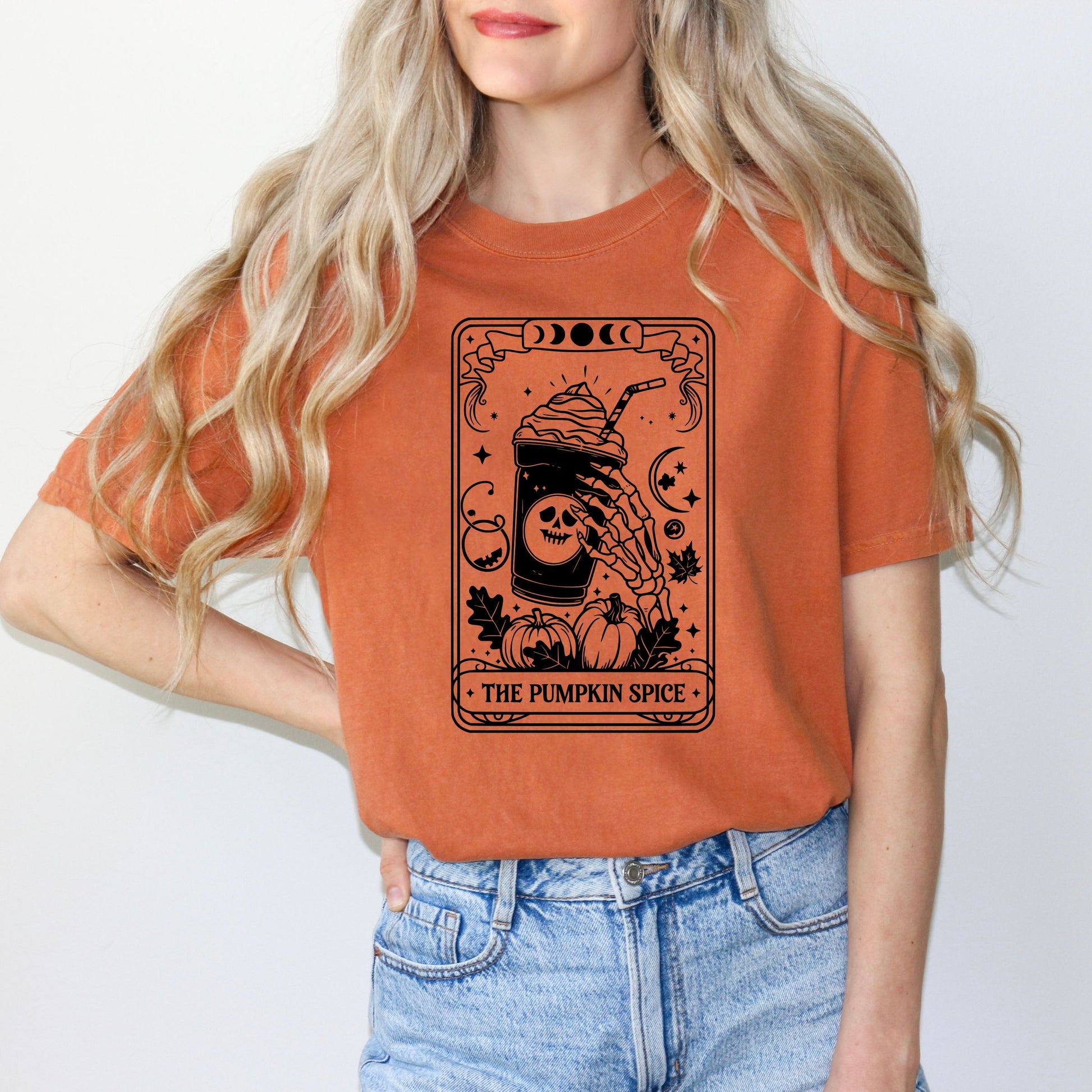 Trendy Pumpkin Spice Graphic Tee for Casual Wear