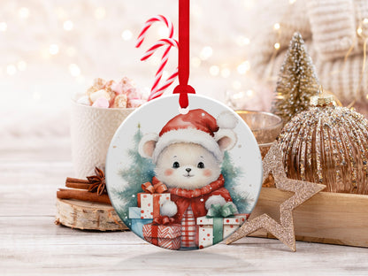 Baby Bear Christmas Ornament - Mardonyx Ornament
