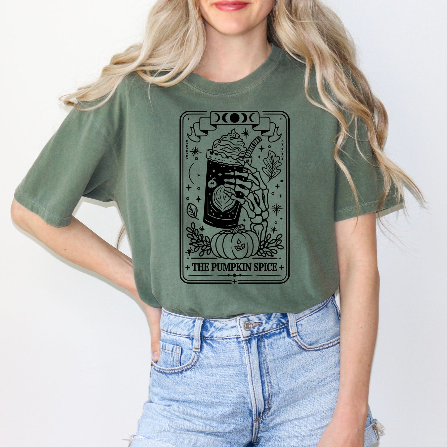 The Pumpkin Spice Graphic Tee Casual Clothing Shirt