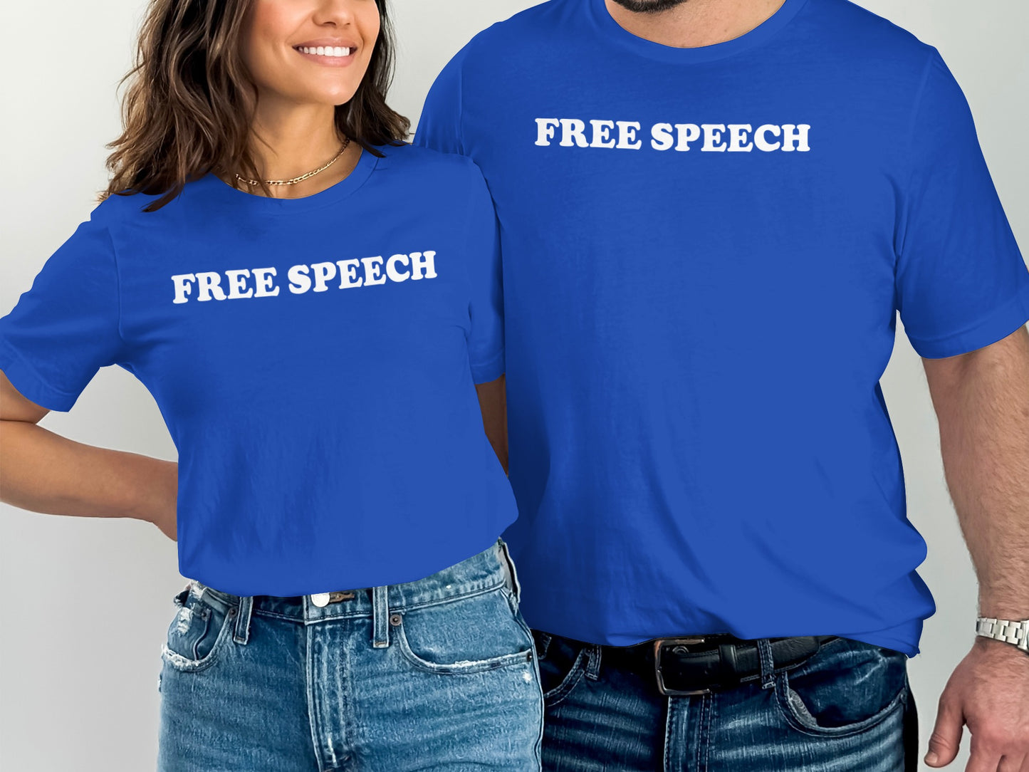Free Speech Graphic Statement Unisex T-Shirt product type