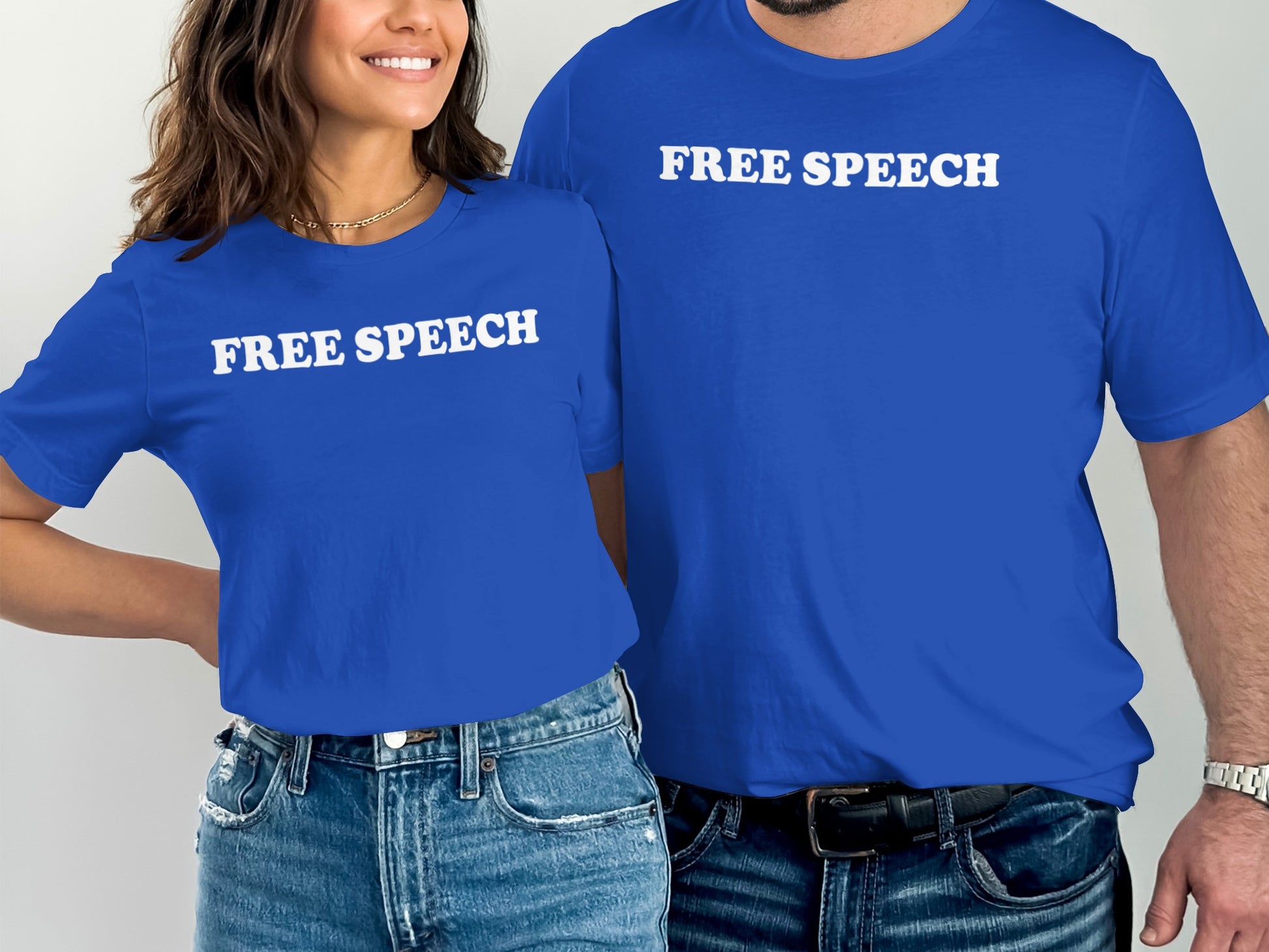 Free Speech Graphic Statement Unisex T-Shirt product type