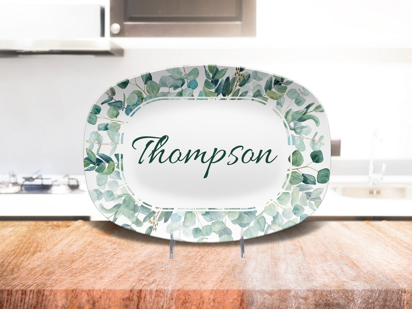 Family Name Personalized Platter, Custom Plate Platter, Wedding Platter, Personalized Gift, Custom Serving Tray, Last Name Platter