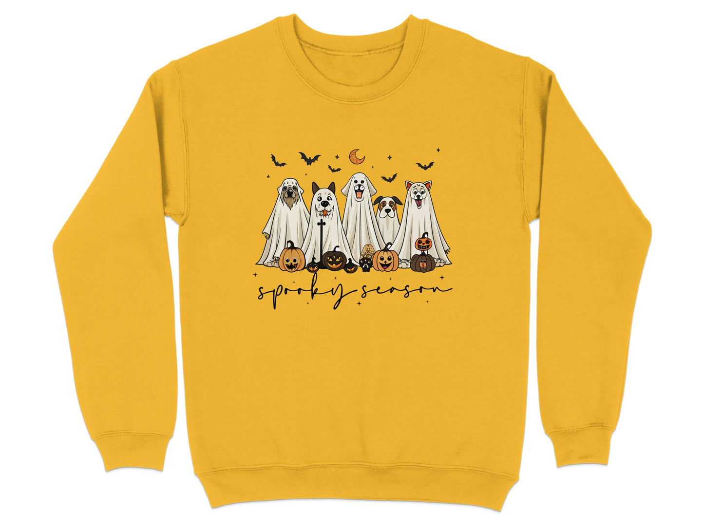 Spooky Season Ghost Dog Halloween Sweatshirt product