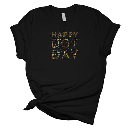 Happy Dot Day Shirt, Cute Valentines Day Tee, Valentines Day Gift For Her, Valentine Gift Idea, Cute Valentine T-Shirt - Mardonyx T-Shirt