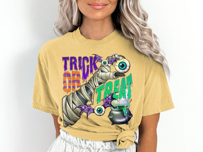 Women's Trick or Treat Halloween T-Shirt