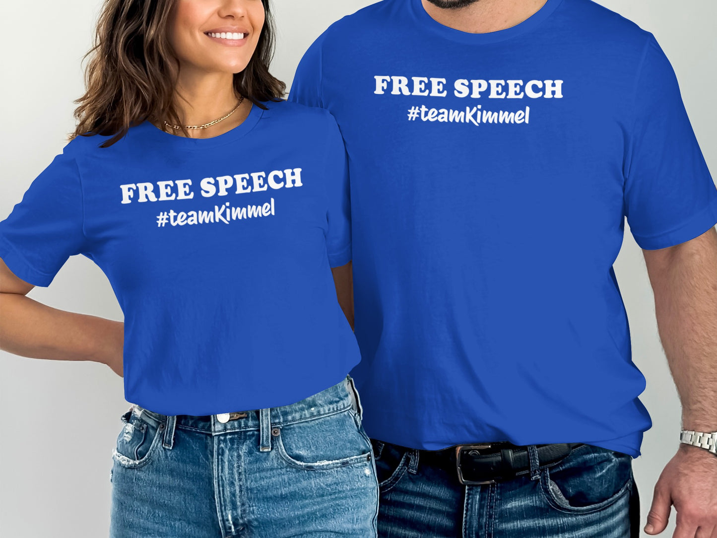 Free Speech #teamKimmel Graphic Tee Shirt Product